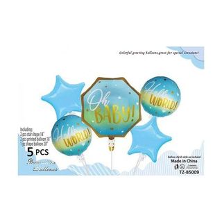 Boy & Girl 28in +2 Baby & Kids foil balloon