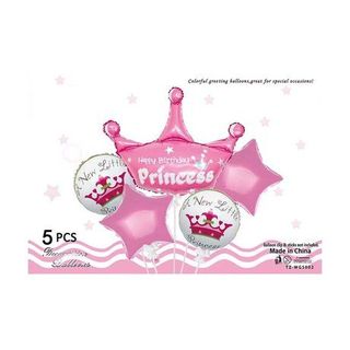 Gender Reveal 5 pcs set Baby & Kids foil balloon